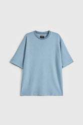 Ottoman Oversized T Shirt - Maya Blue